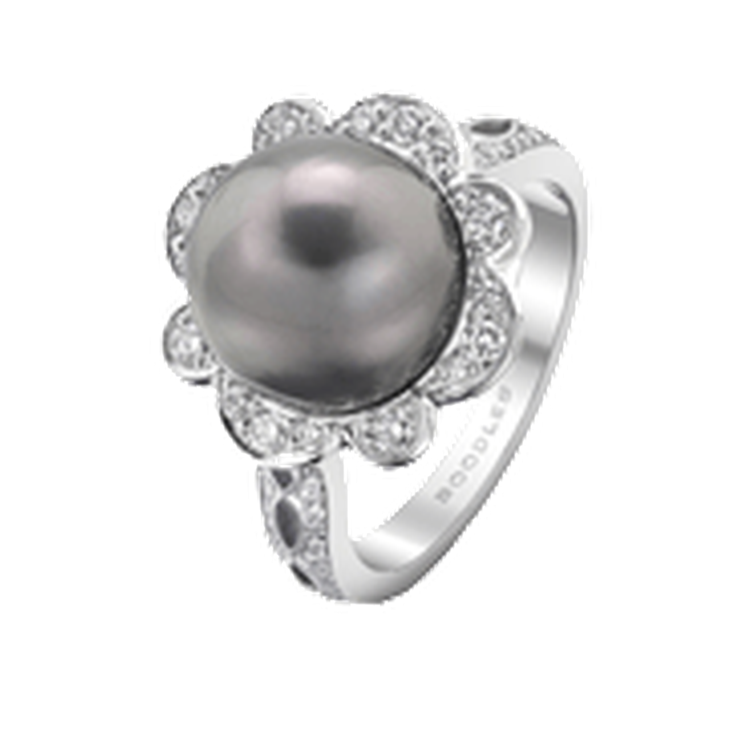 Boodles Rococo Pearl Ring thumb