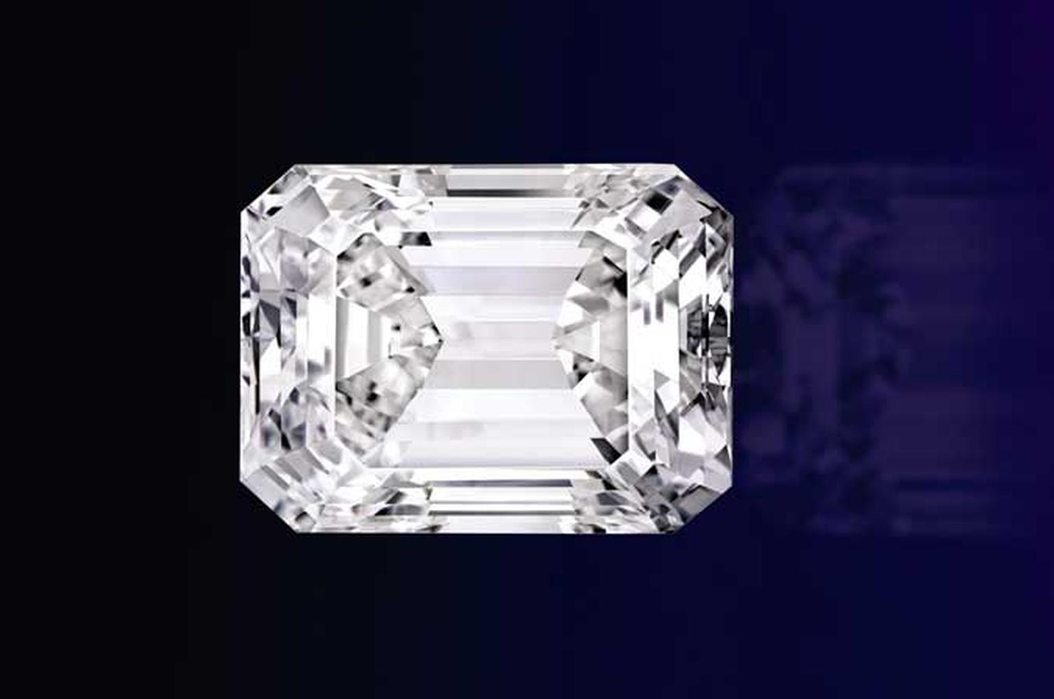 Sothebys Emerald Cut Diamond