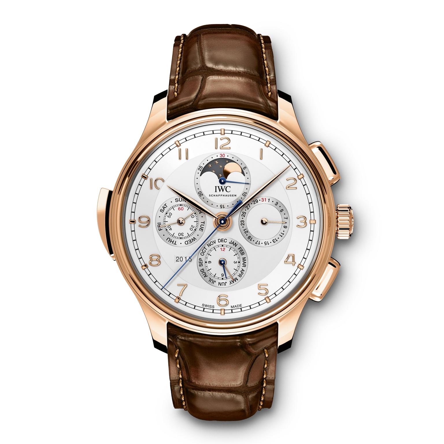 IWC Portugieser Grande Complication Moon rose gold Zoom