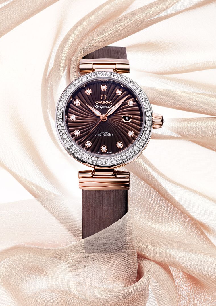 New Omega Ladymatic bicolour watches for women