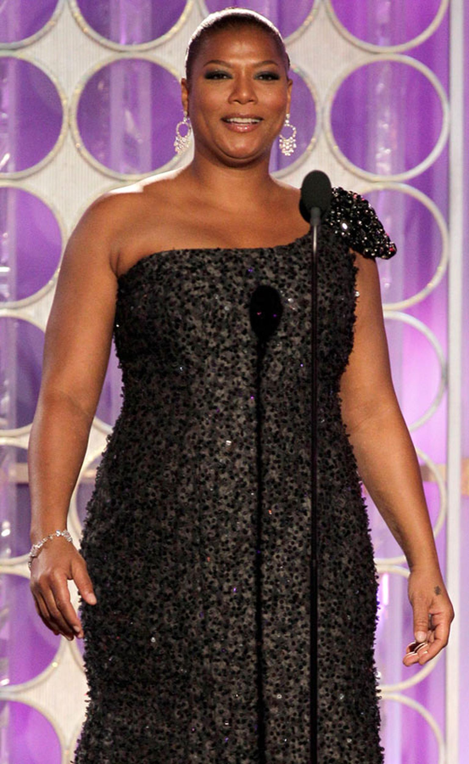 Queen Latifah wearing Chopard at the 69th Annual Golden Globe Awards - L.A., January 15th 2012