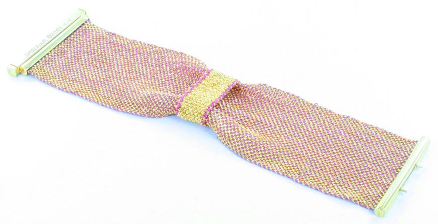 Valentines - Carolina-Bucci-18-carat-gold-and-silk-woven-bow-bracelet-£4930