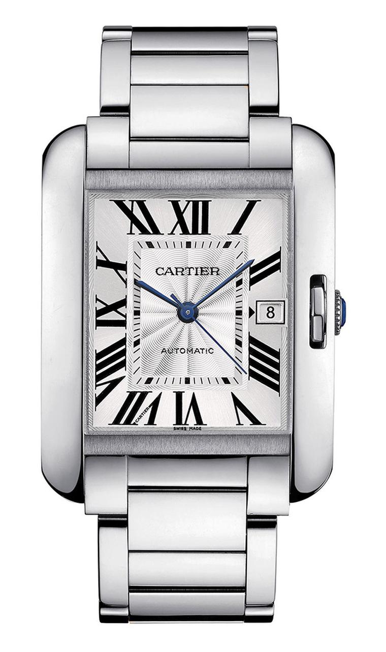 SIHH 2012 Cartier Tank Anglaise in white gold