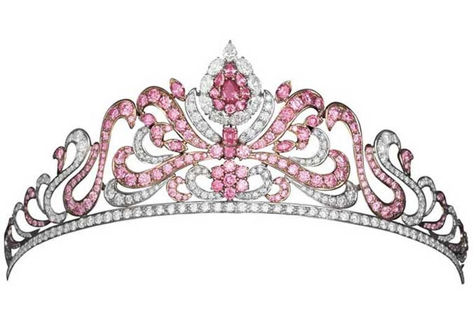 Argyle -pink -diamond -tiara