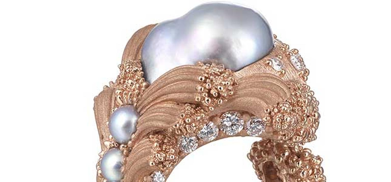 Ornella -Iannuzzi -baroque -pearl -ring