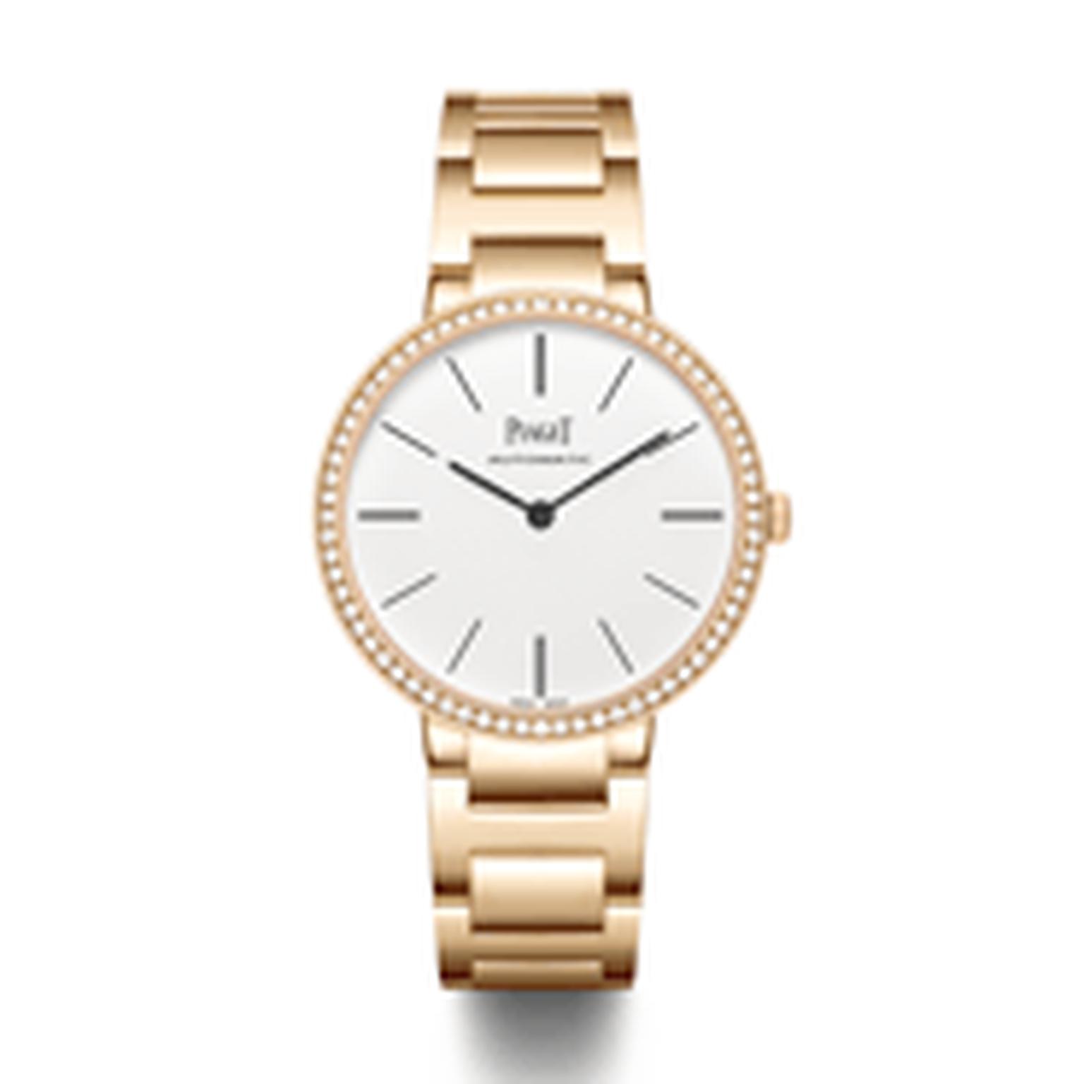 Piaget Altiplano watch rose gold bracelet with diamonds_thumb