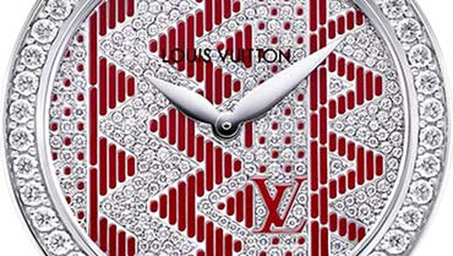 Louis Vuitton Chevron watch NL