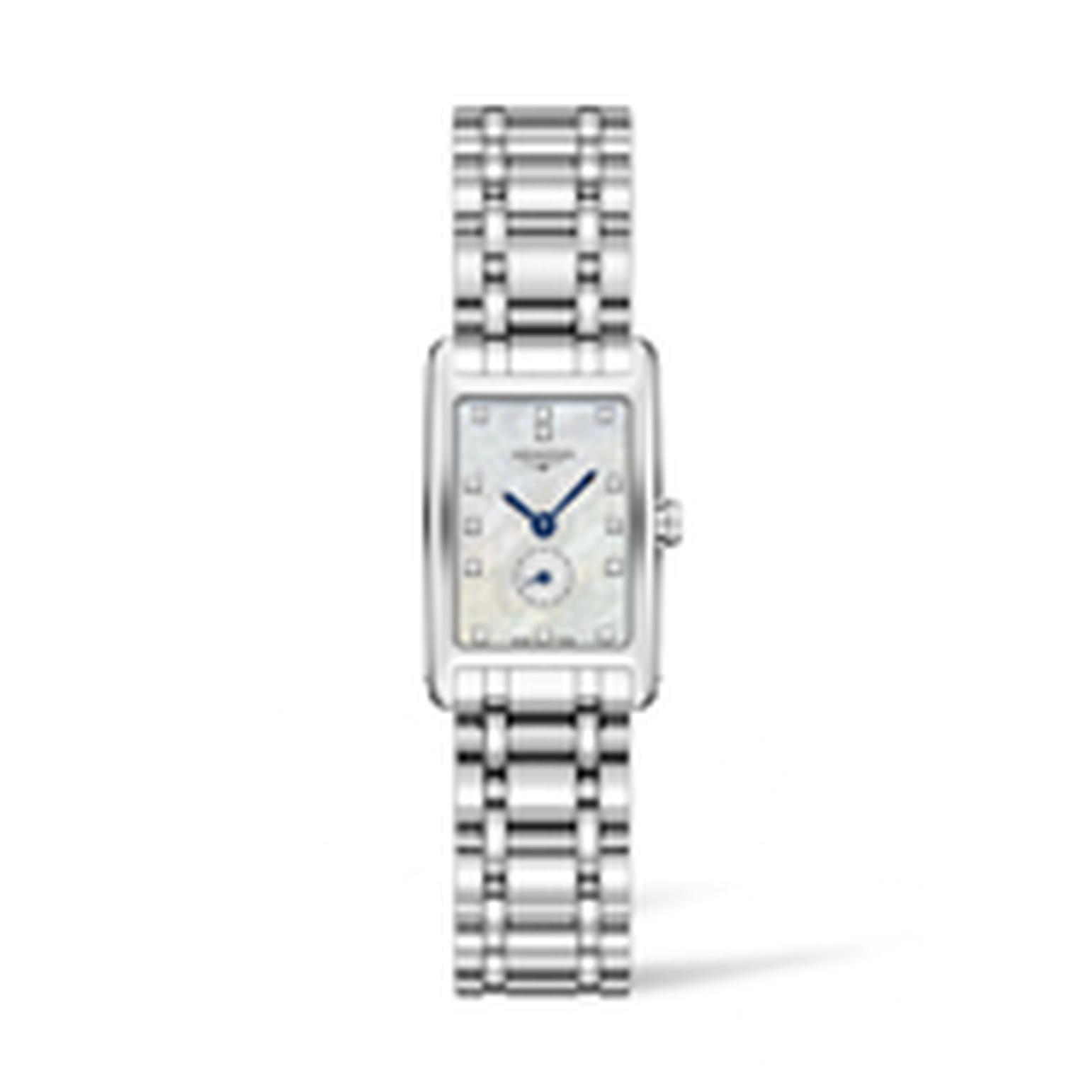 Longines Dolce Vita Stainless Steel with diamond spot and MOP dial_thumb