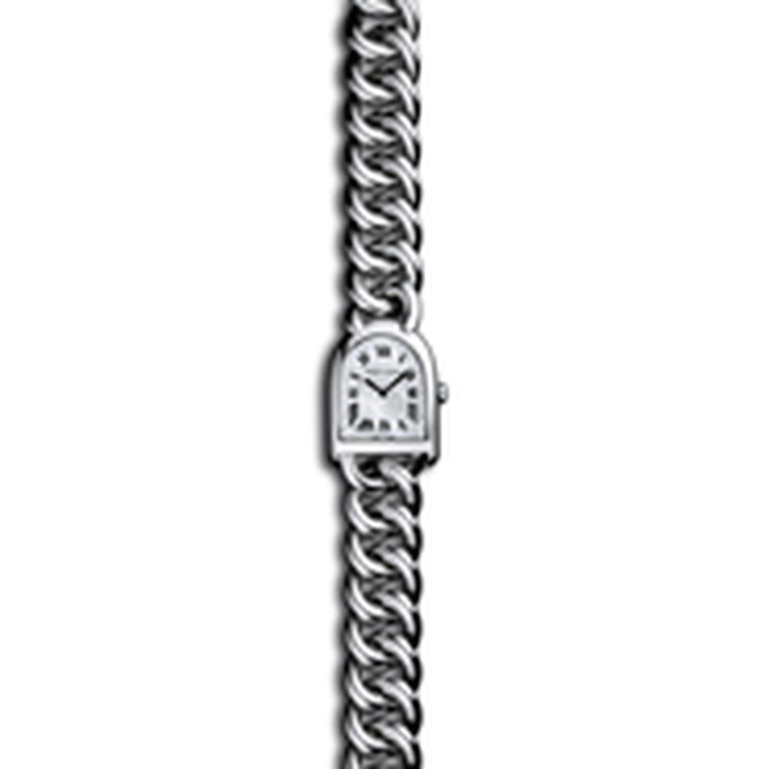Ralph Lauren Stirrup Steel link collection with MOP dial_thumb