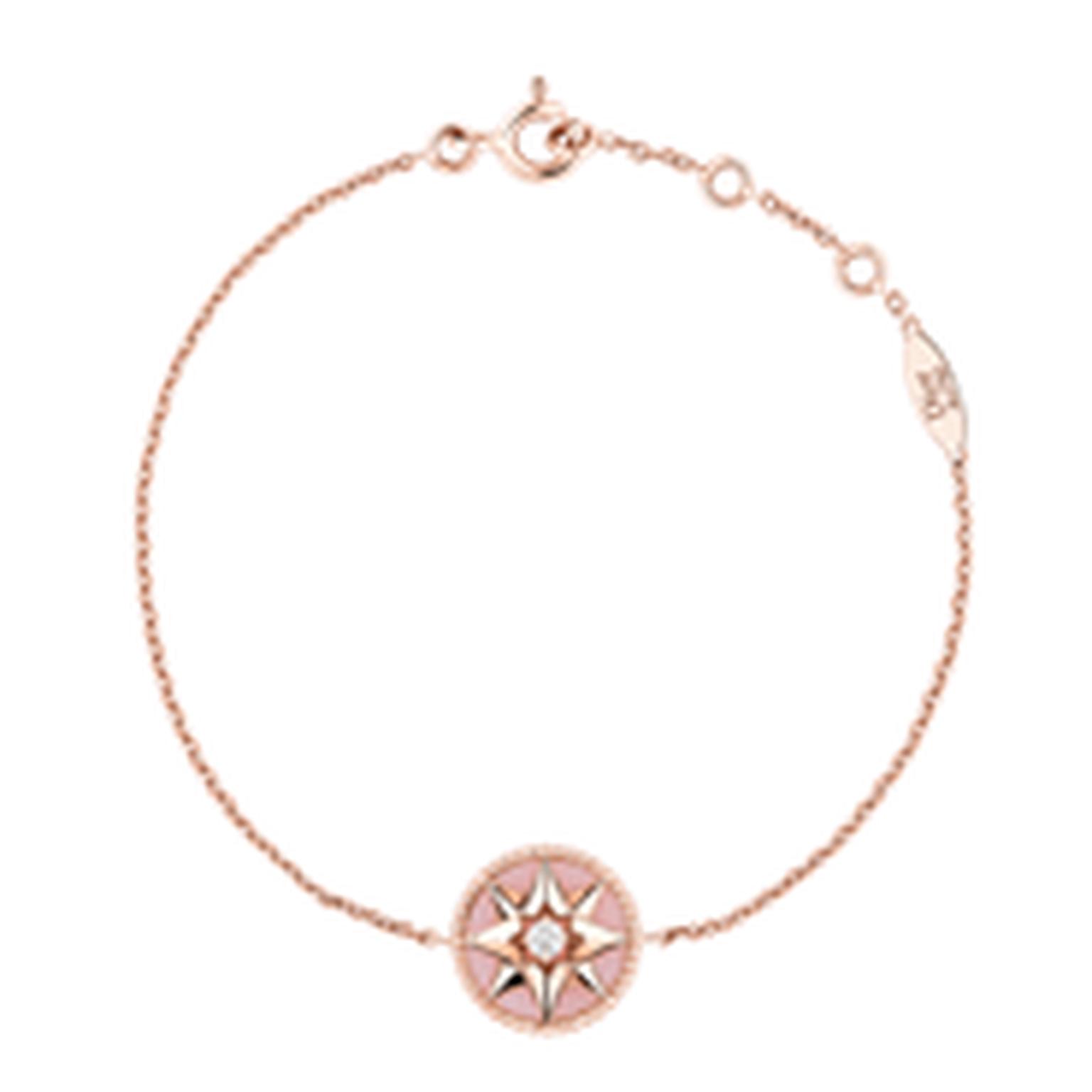 Dior Rose Des Vents pink gold pink opal and diamond bracelet_thumb
