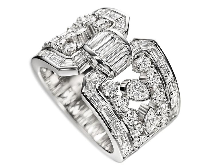 Harry Winston Caftan Diamond Ring