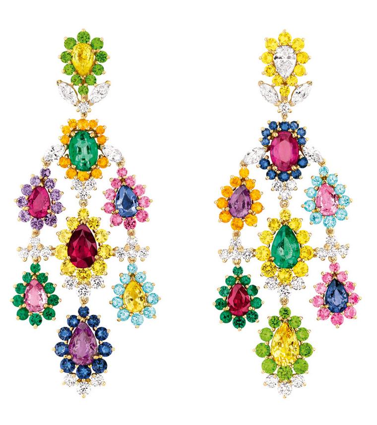 Cher Dior Exquise sapphire earrings