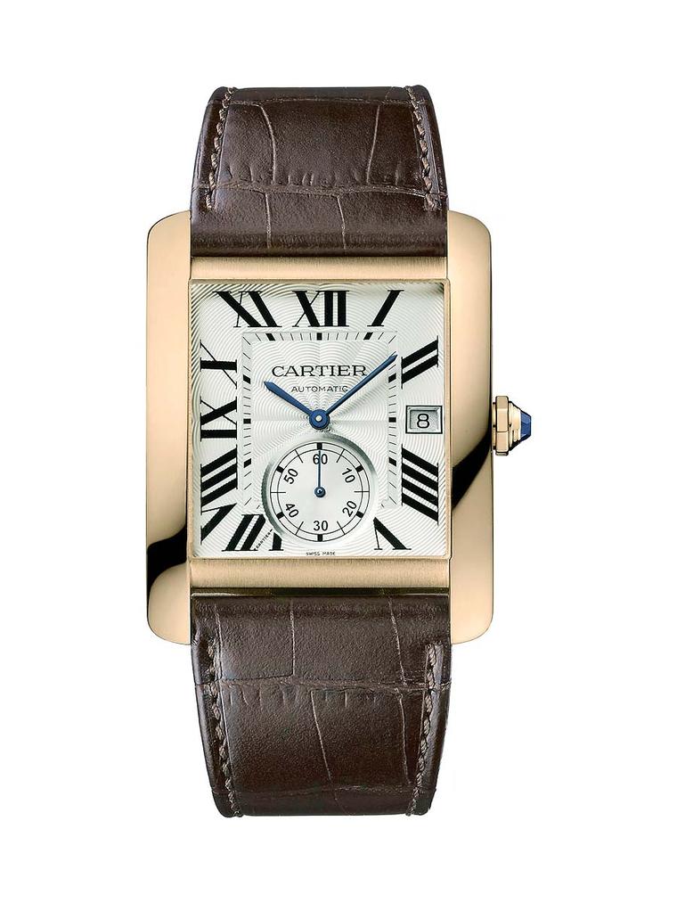 cartier tank in house movement