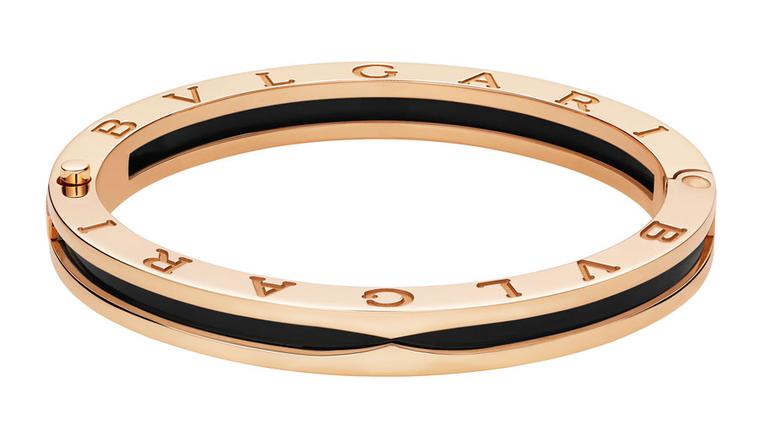 Bulgari B.zero1 pink gold and black ceramic bangle bracelet _ 4.150 GBP.jpg