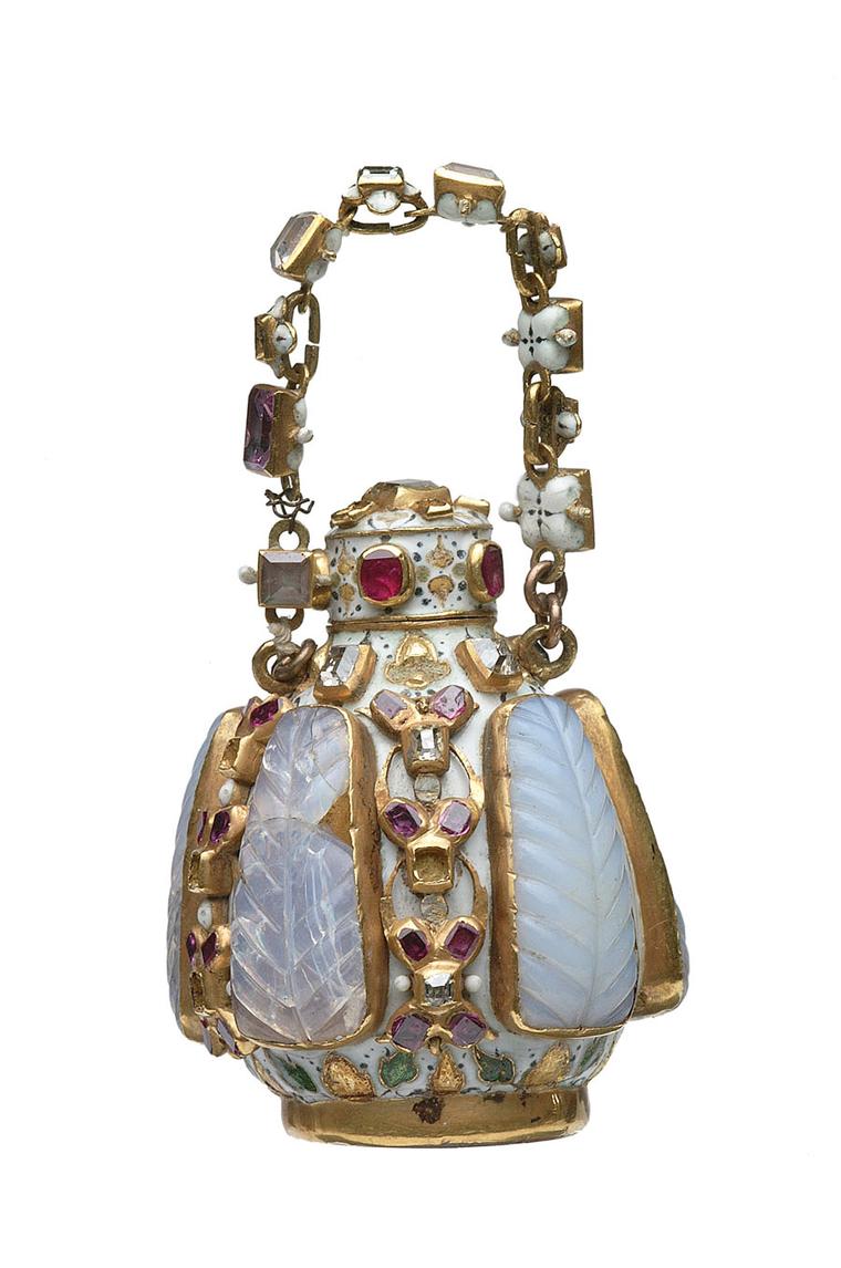 Cheapside Hoard bejewelled scent bottle inspires a 17th century perfume