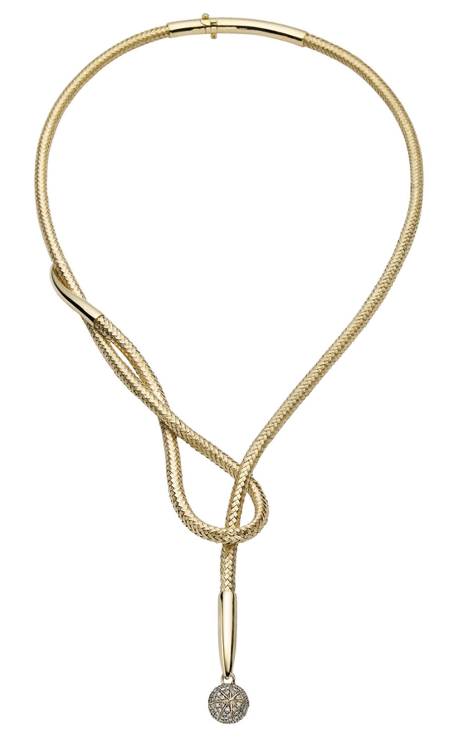 H SternCopernicus-necklace---malleable-yellow-gold-and-diamonds. £7,200