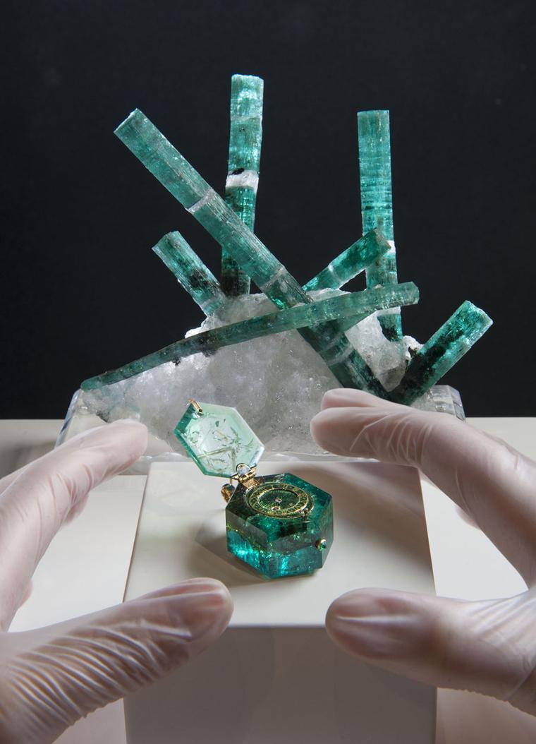 The Museum of London's Cheapside Hoard exhibition offers visitors the chance to see two one-of-a-kind emeralds, including Gemfields' 'Medusa' emerald.