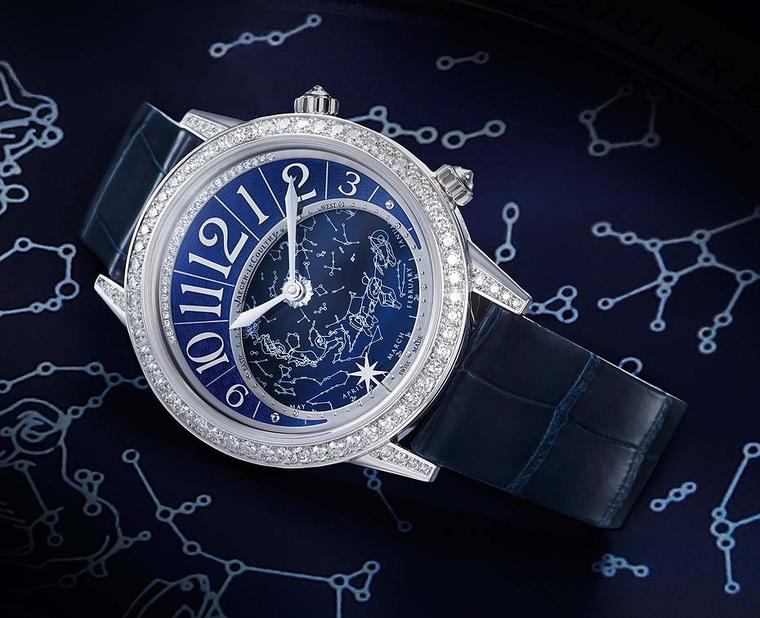 Jaeger-LeCoultre Rendez-Vous Celestial in white gold and diamonds.