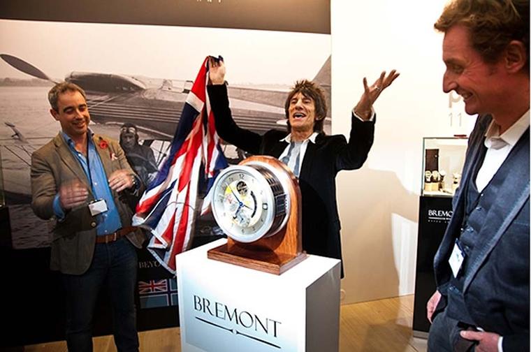 A certain Rolling Stone turned up to the 2011 event. Ronnie Wood was there to launch a collection of clocks he had designed in collaboration with the British watch brand Bremont.