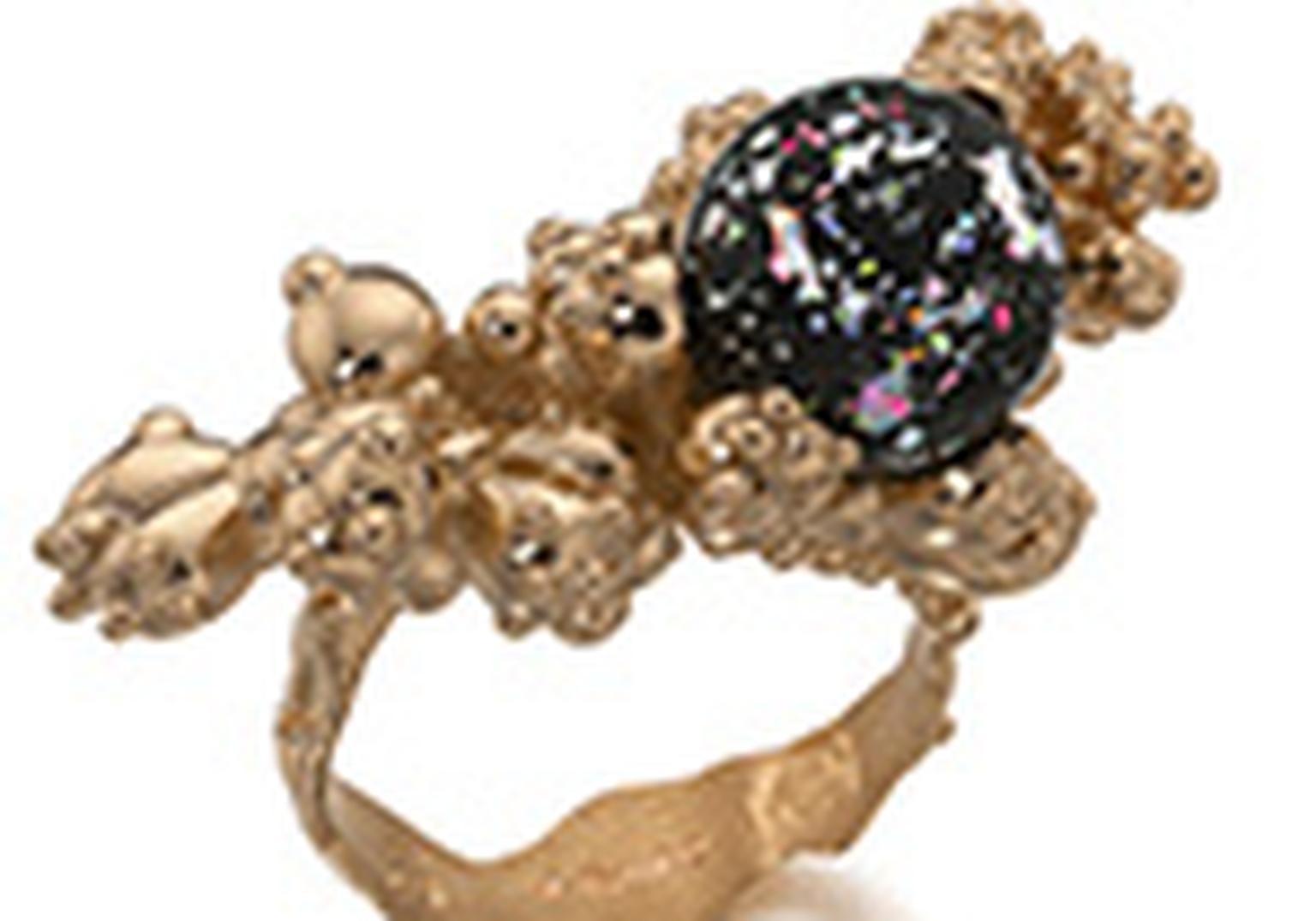 Ornella Iannuzzi Leopard Opal ring HP