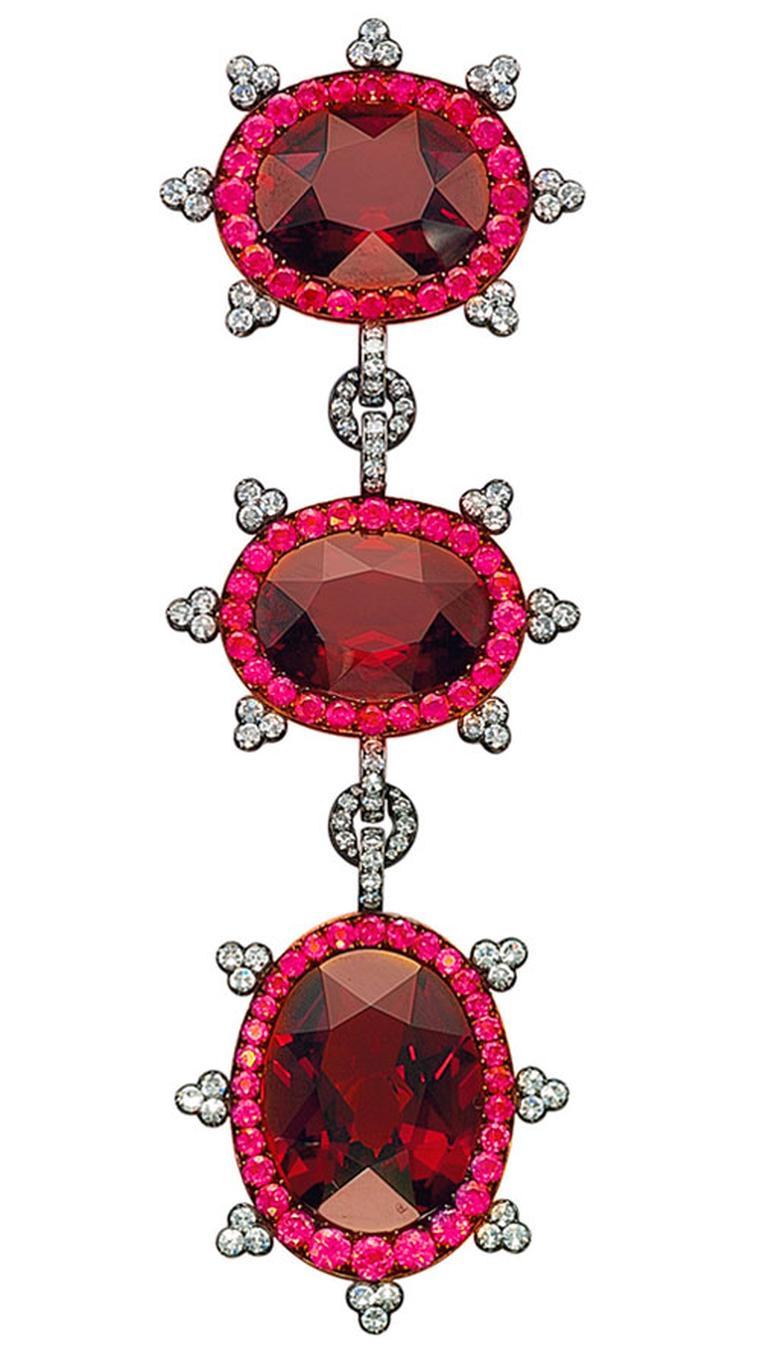 Christies Lily Safra A-garnet,-ruby-and-diamond-pendant-brooch