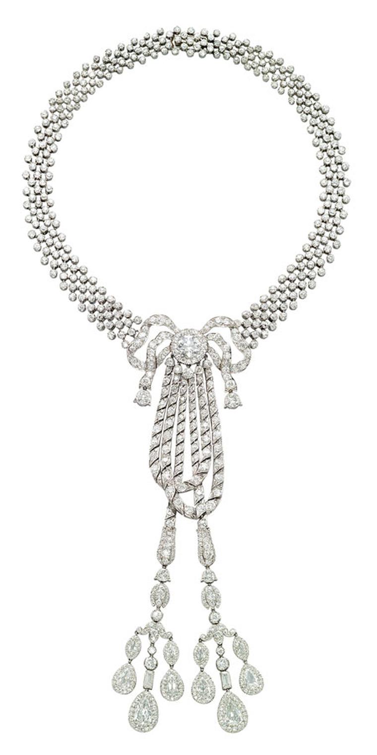 Christies A-Belle-Epoque-diamond-lavaliere-necklace,-by-Cartier,-1911