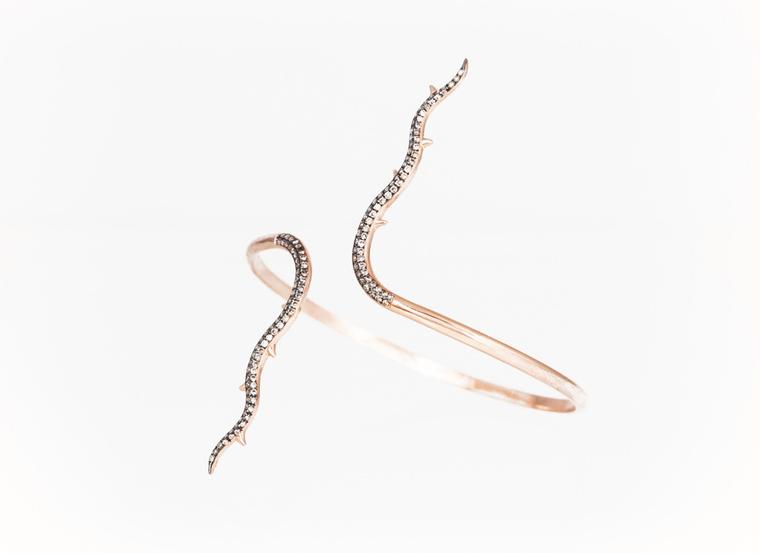 The latest jewels from Greek designer Diane Kordas are elegantly edgy