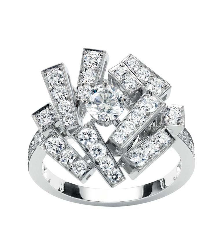 Chaumet Le Grand Frisson diamond ring (£11,720).