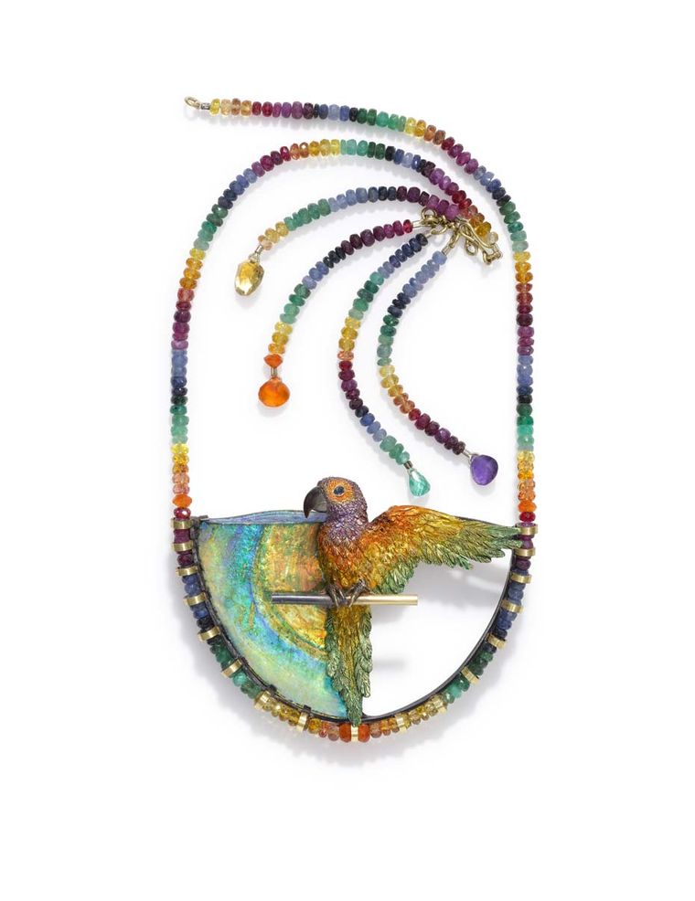 Kevin Coates A Parrot pour Flaubert 'neckpiece
