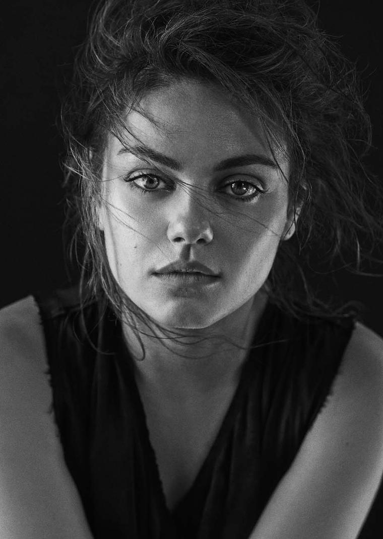 Mila Kunis goes bare for the new Beauty by Nature ad campaign from Gemfields