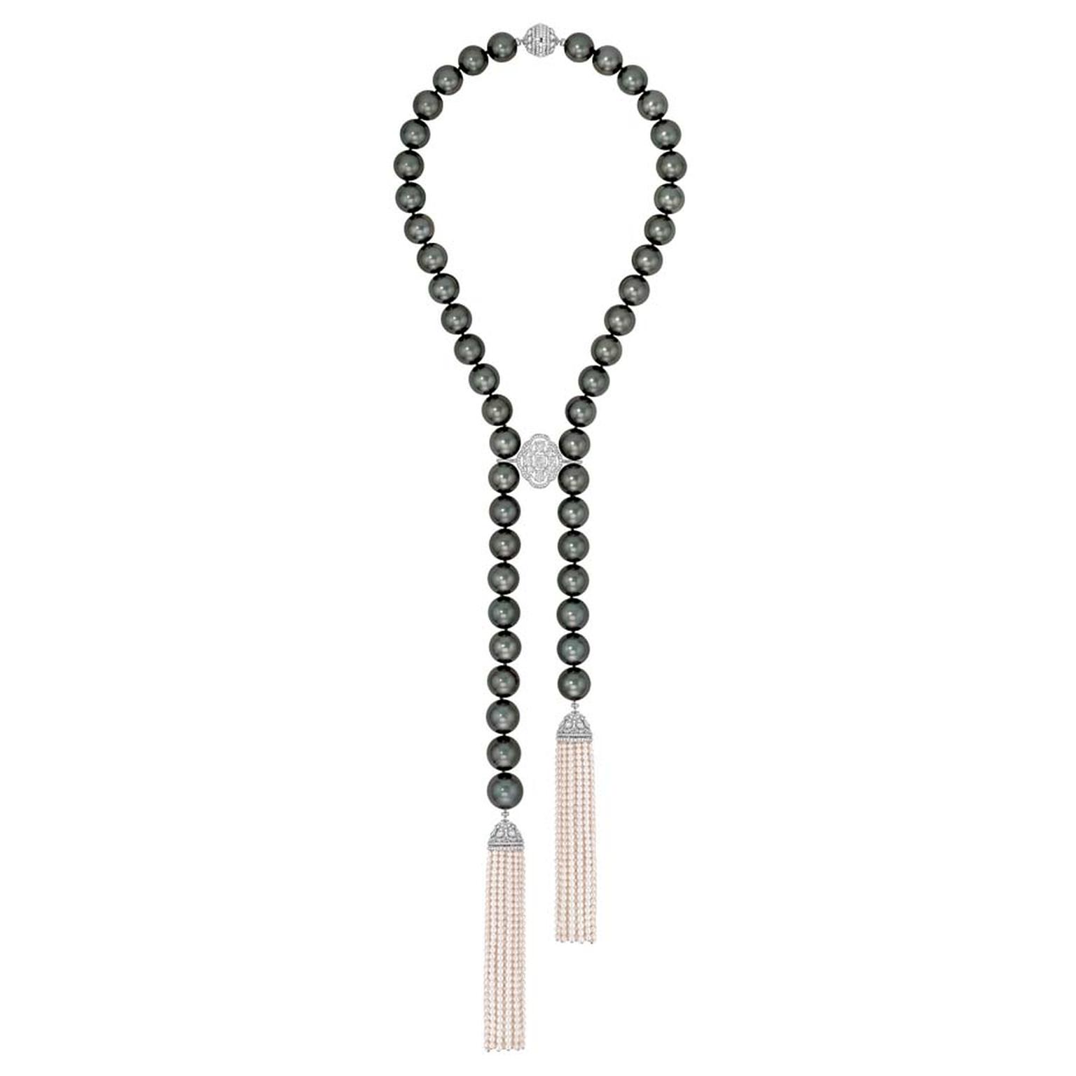 Chanel Perles de Nuit necklace, from the new Les Perles de Chanel collection