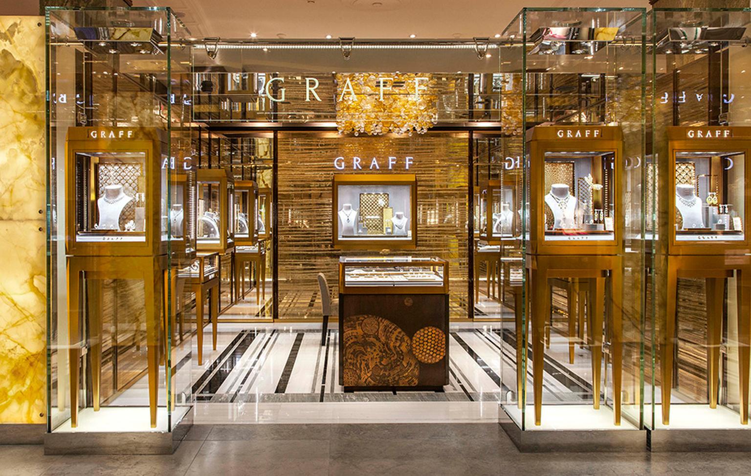 Graff is the sixth and final brand to open a dedicated space in Harrod's newly extended Fine Jewellery Room.