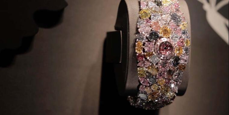 The Graff Diamonds $55 million dollar Hallucination watch that was unveiled on the opening day of Baselworld 2014
