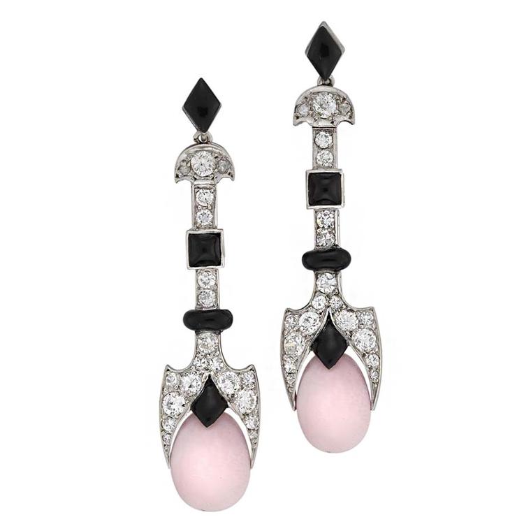 Art Deco LaCloche Paris Conch Pearl Ear Pendants ($90,300), available at 1stdibs.com. Image by: ScullyFoto.com