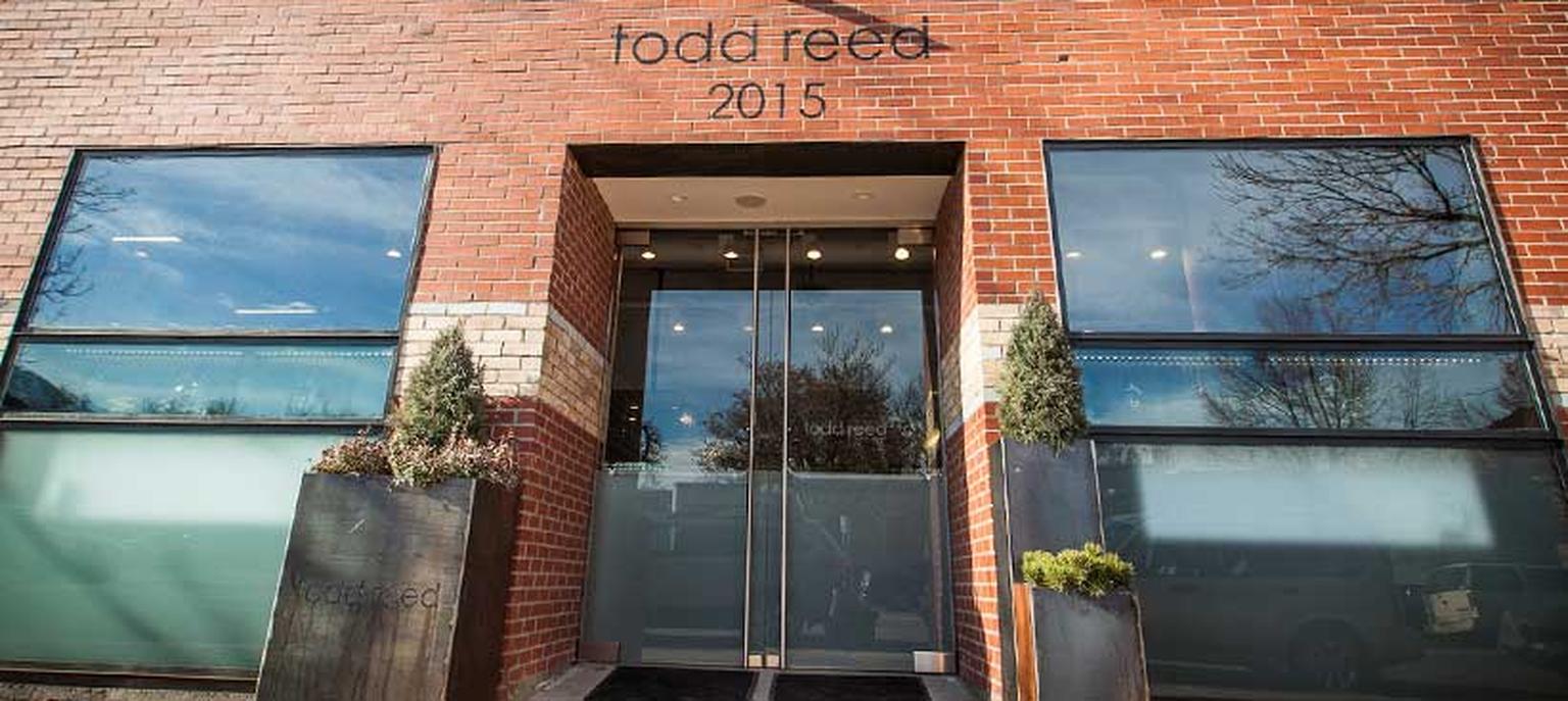 Todd Reed's recently expanded studio in Boulder, Colorado