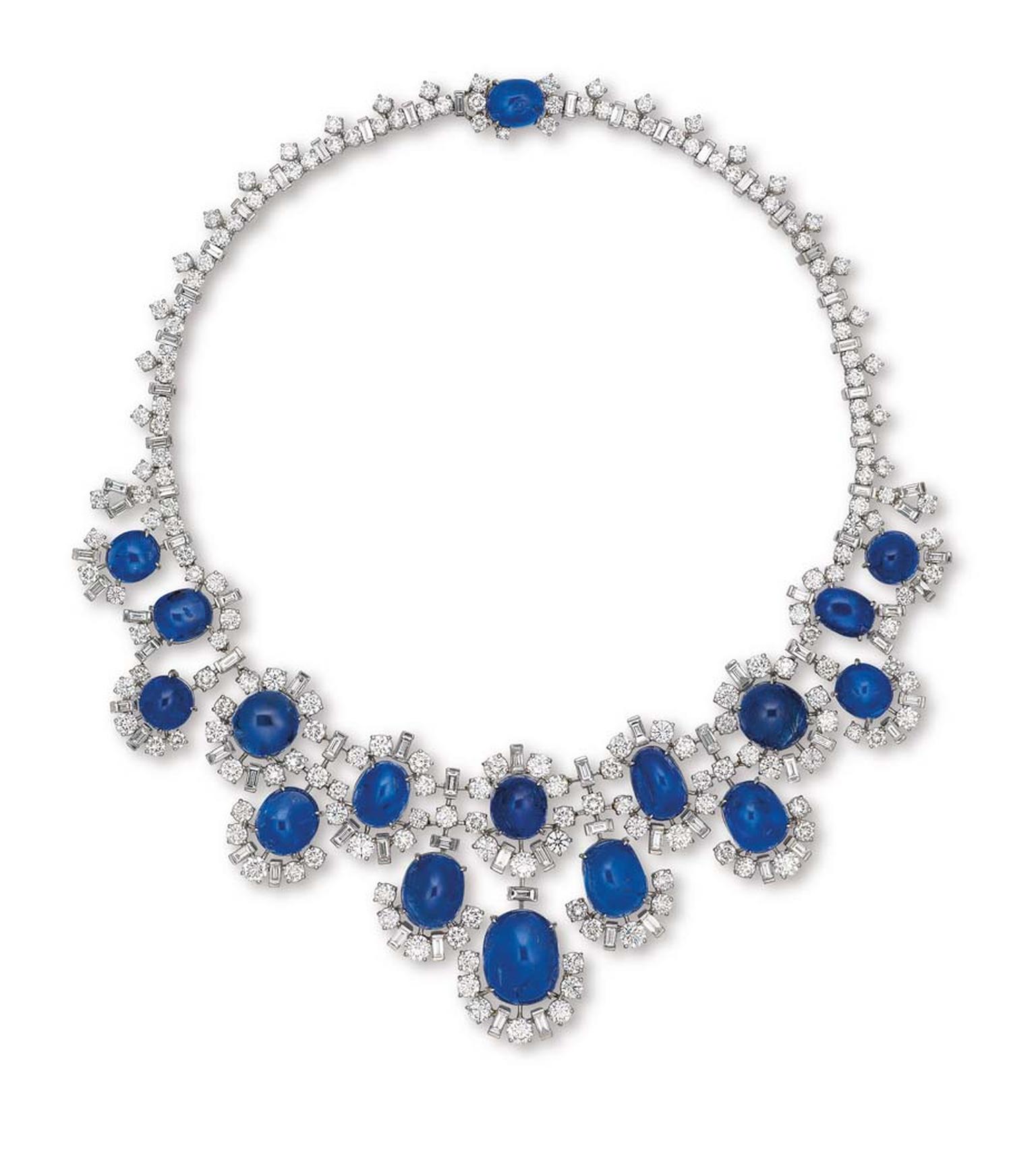 Bulgari sapphire and diamond necklace (estimate: US$200,000-320,000)