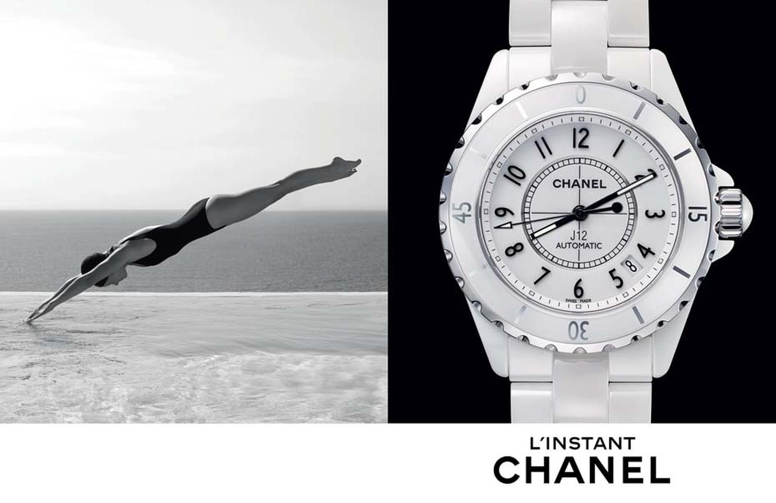 Chanel J12 watch. © CHANEL Horlogerie