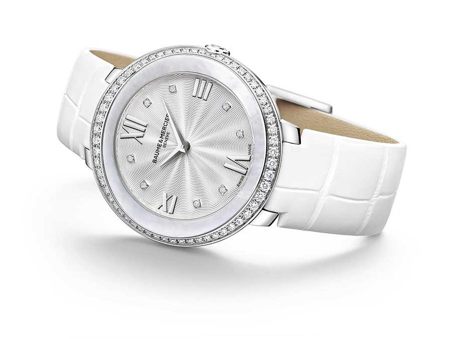 Baume & Mercier is showcasing its new ladies' collection called Promesse at the SIAR Madrid.