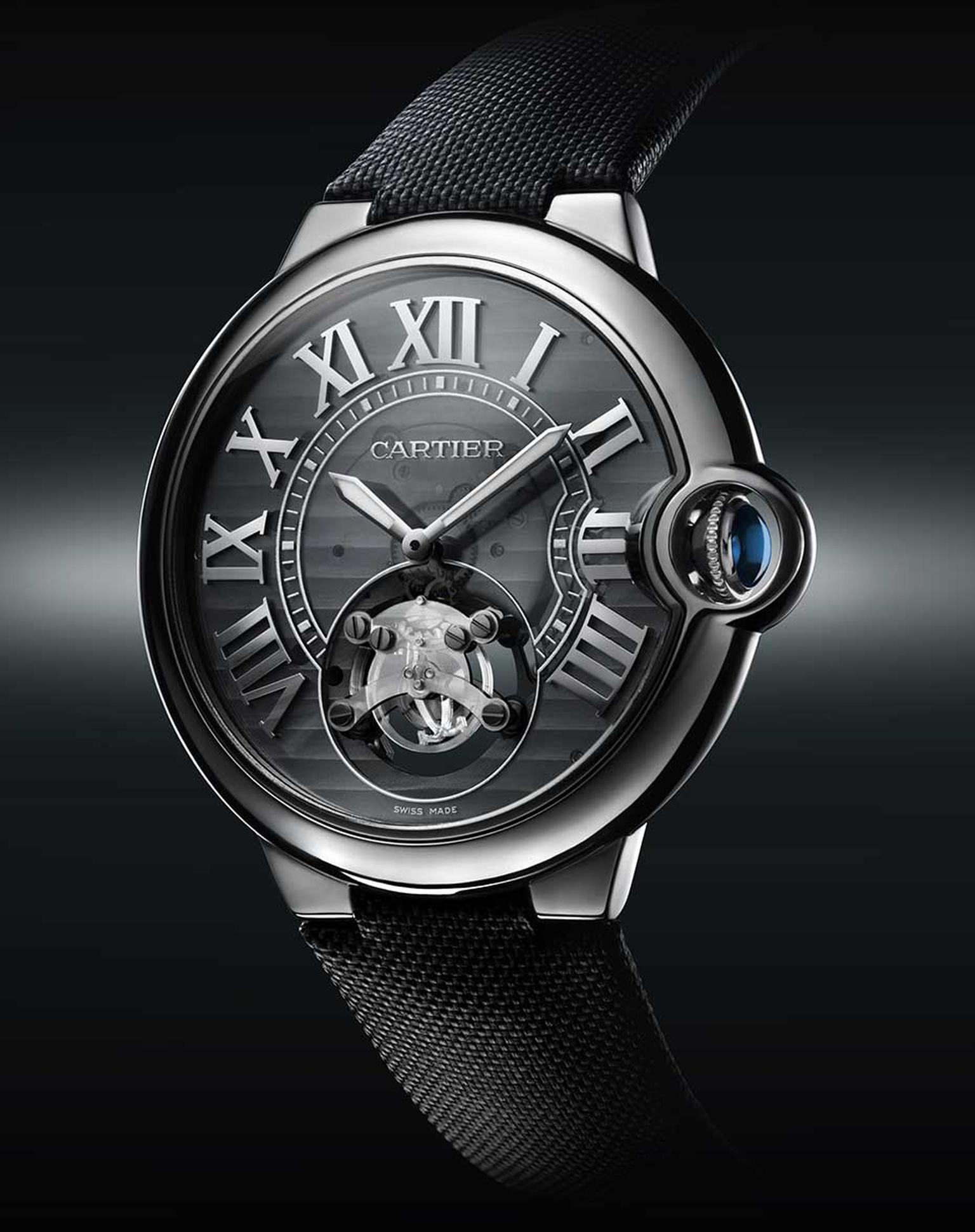 The high-tech ID One is just one of the watches Cartier is showcasing the SIAR in Madrid.