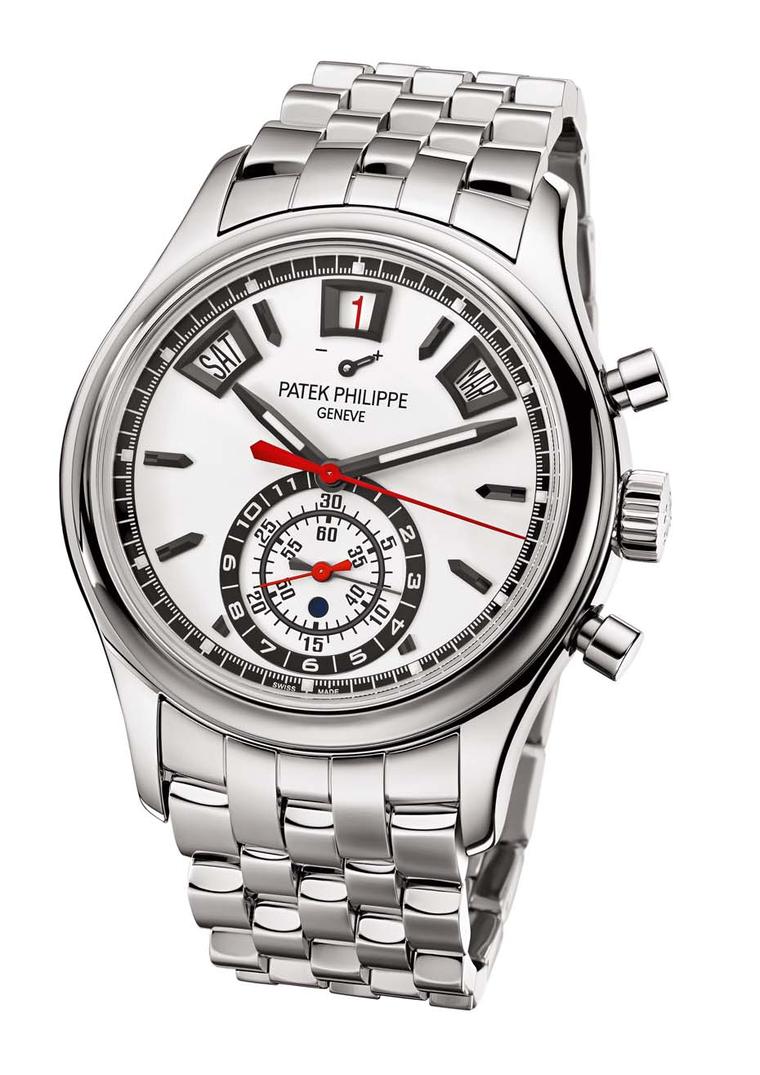 Patek Philippe's new Ref. 5960/1A Annual Calendar Chronograph watch in stainless steel.