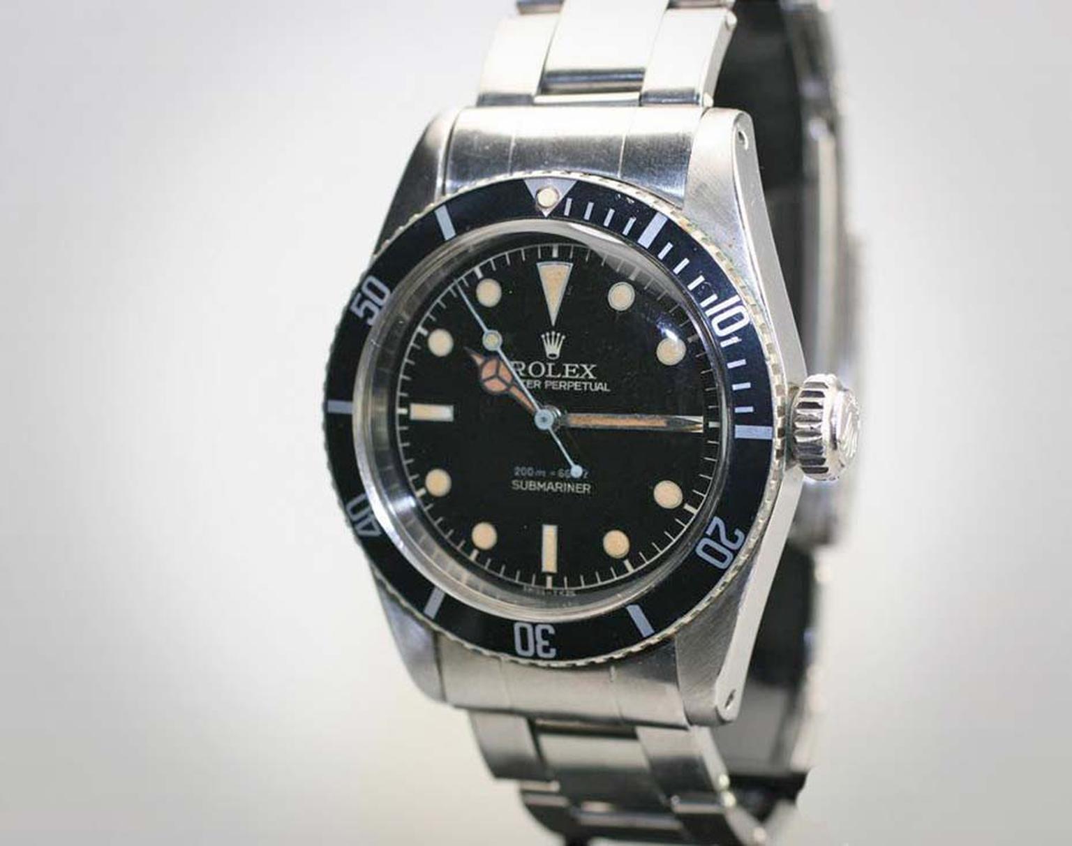 The Rolex Submariner was the first diving watch capable of withstanding depths of 100 metres and the official watch of the Royal Navy.