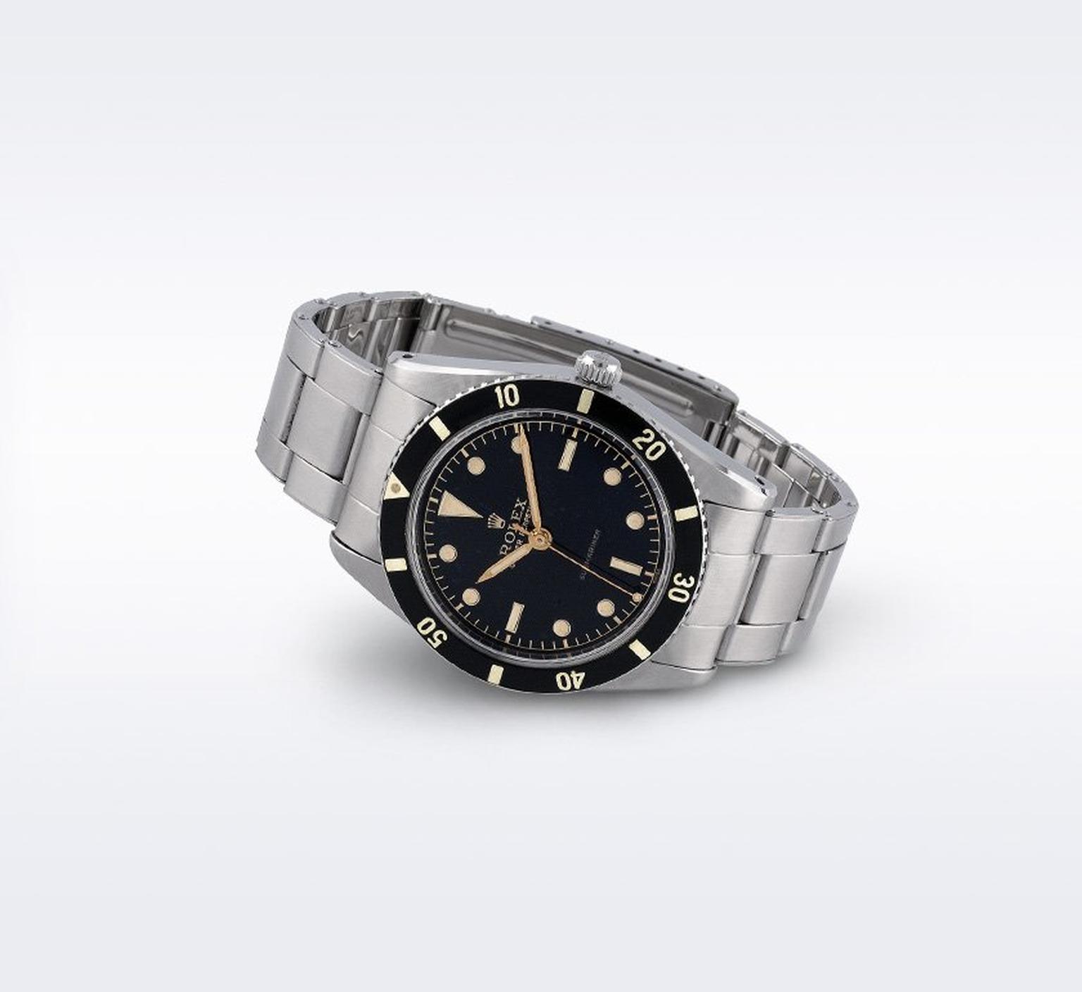 The Rolex Submariner was the first diver watch capable of withstanding depths of 100 metres and the official watch of the Royal Navy.
