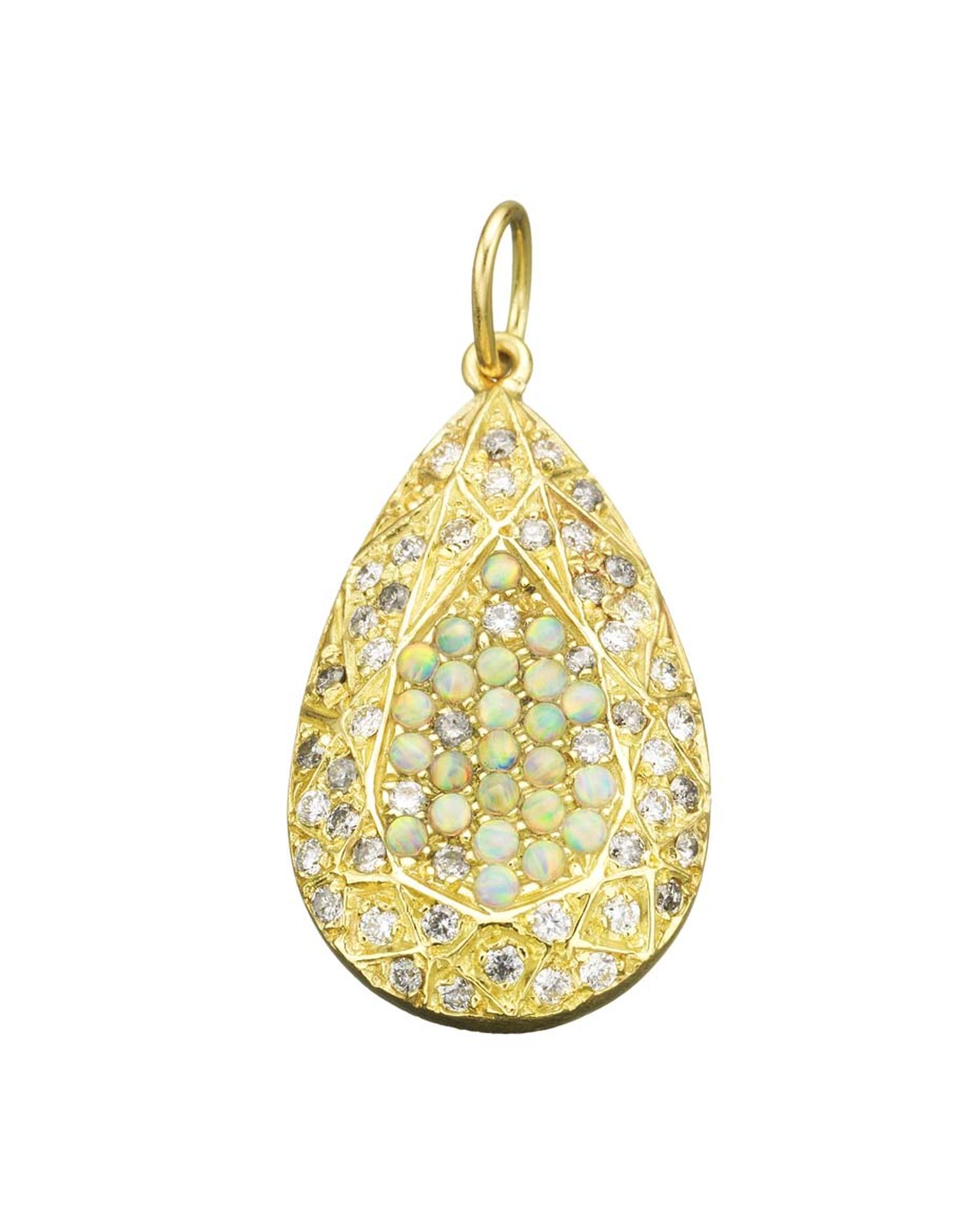 Carolina Bucci Looking Glass opal pendant.