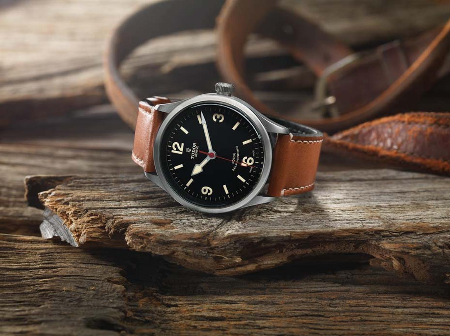 The new Tudor Heritage Black Bay watch dive watches are based on the design of the 1954 Tudor Submariner watch.