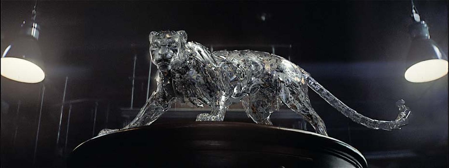 A clockwork panther is one of the highlights of Cartier's short film 'Shape Your Time', directed by Bruno Aveillan.