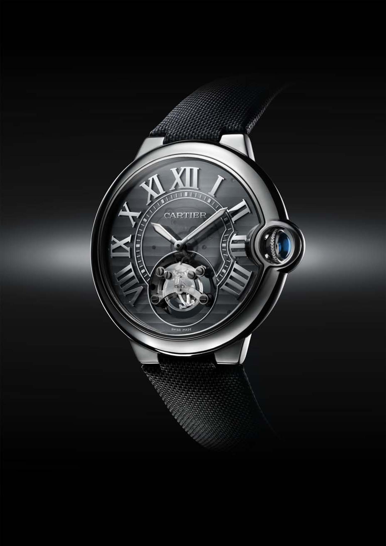 The Cartier IDONE concept watch is on display until 19 November at The Man by Cartier pop-up store at Harrods.