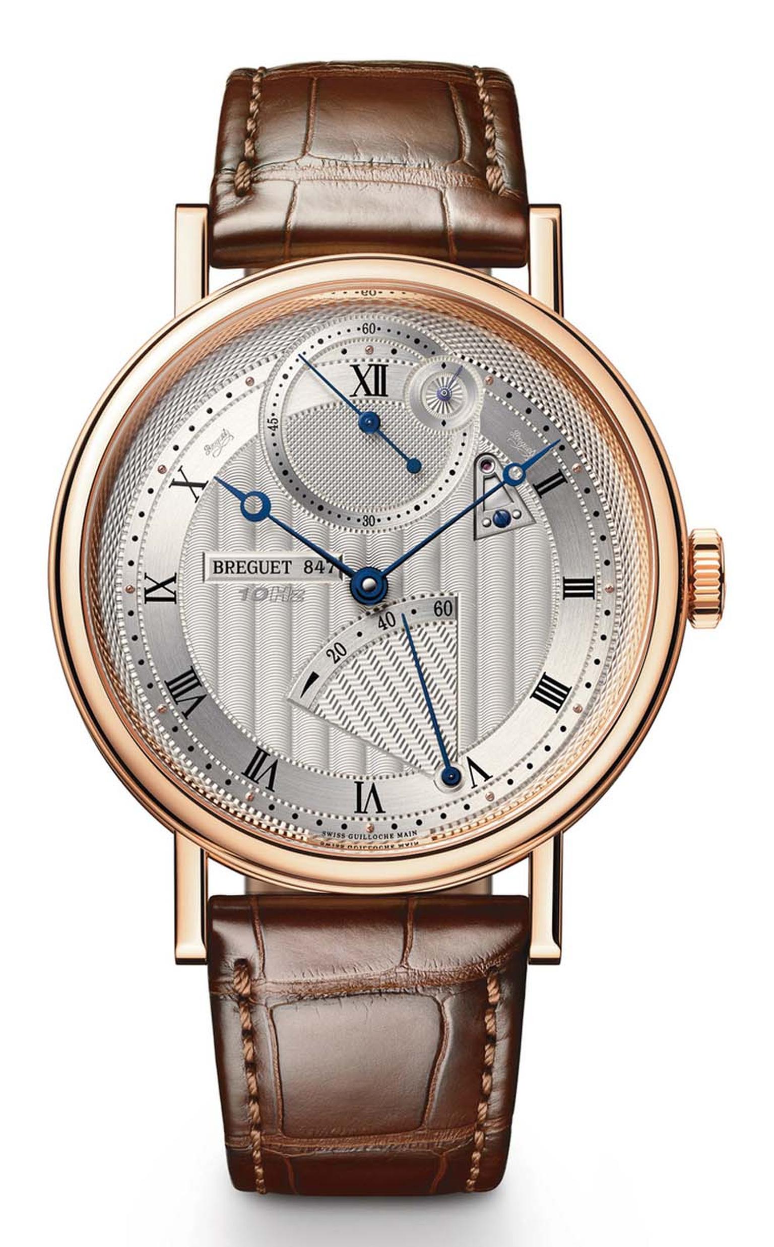 Breguet’s Classique Chronométrie took home the GPHG's grand prize, known as the Aiguille d’Or - or golden hand. With its handsome, classically-styled dial, the movement of the watch is anything but classical. Inside the 41mm rose gold case is a state-of-t