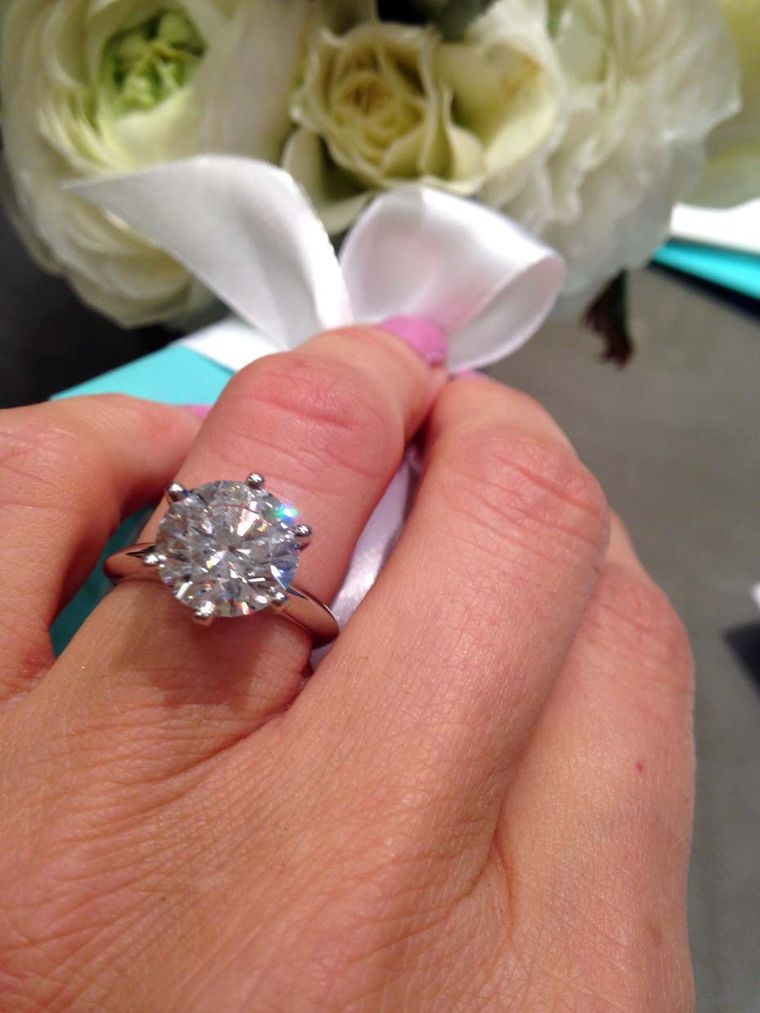 1 carat diamond engagement ring tiffany