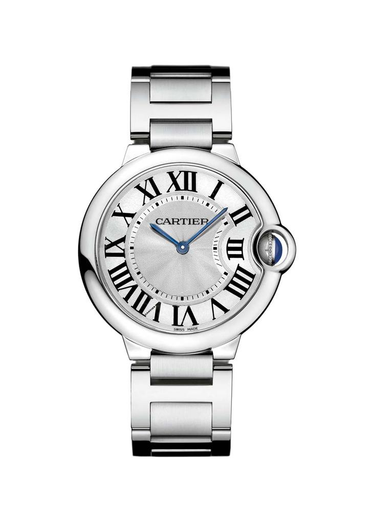 The Ballon Bleu de Cartier watch, released in 2007, is another classic in the making with beautiful curves and rounded edges that give the watch a unique sensation of buoyancy (£3,850).