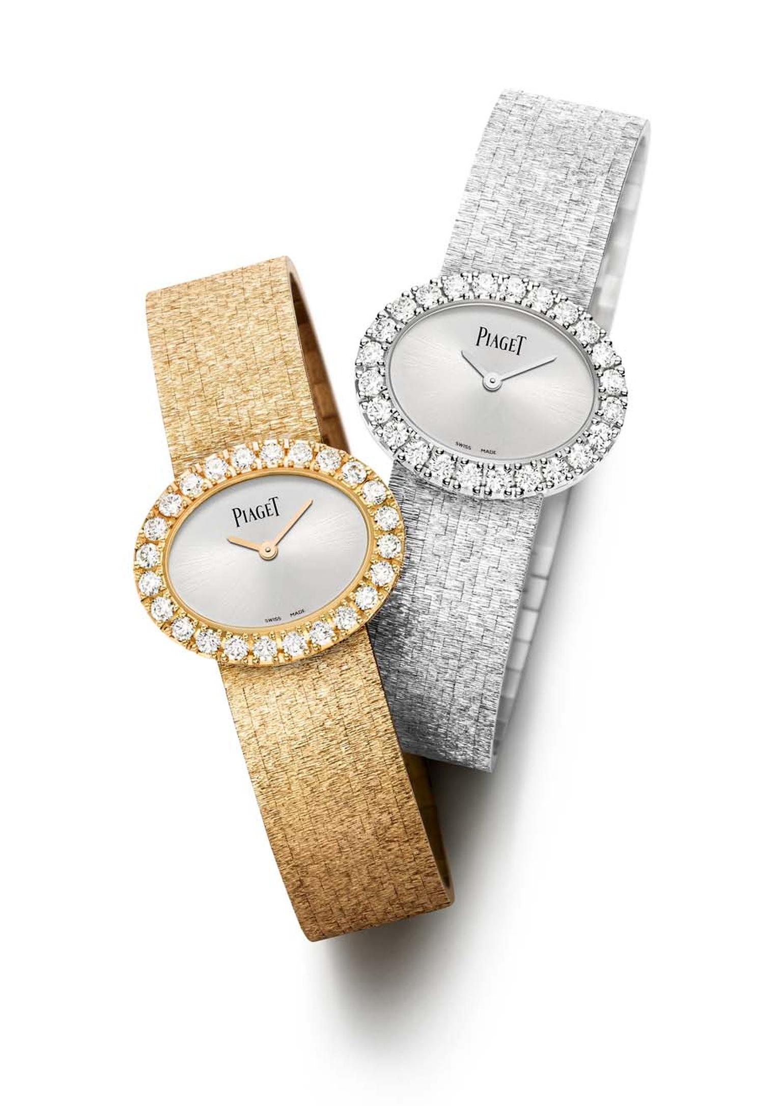 Two months before the official launch at SIHH, Piaget has decided to share two of its stars for 2015. Hailed as the return of “vintage icon watches”, Piaget has taken a trip down memory lane with the re-edit two famous pieces from the 1960s and 70s, inclu